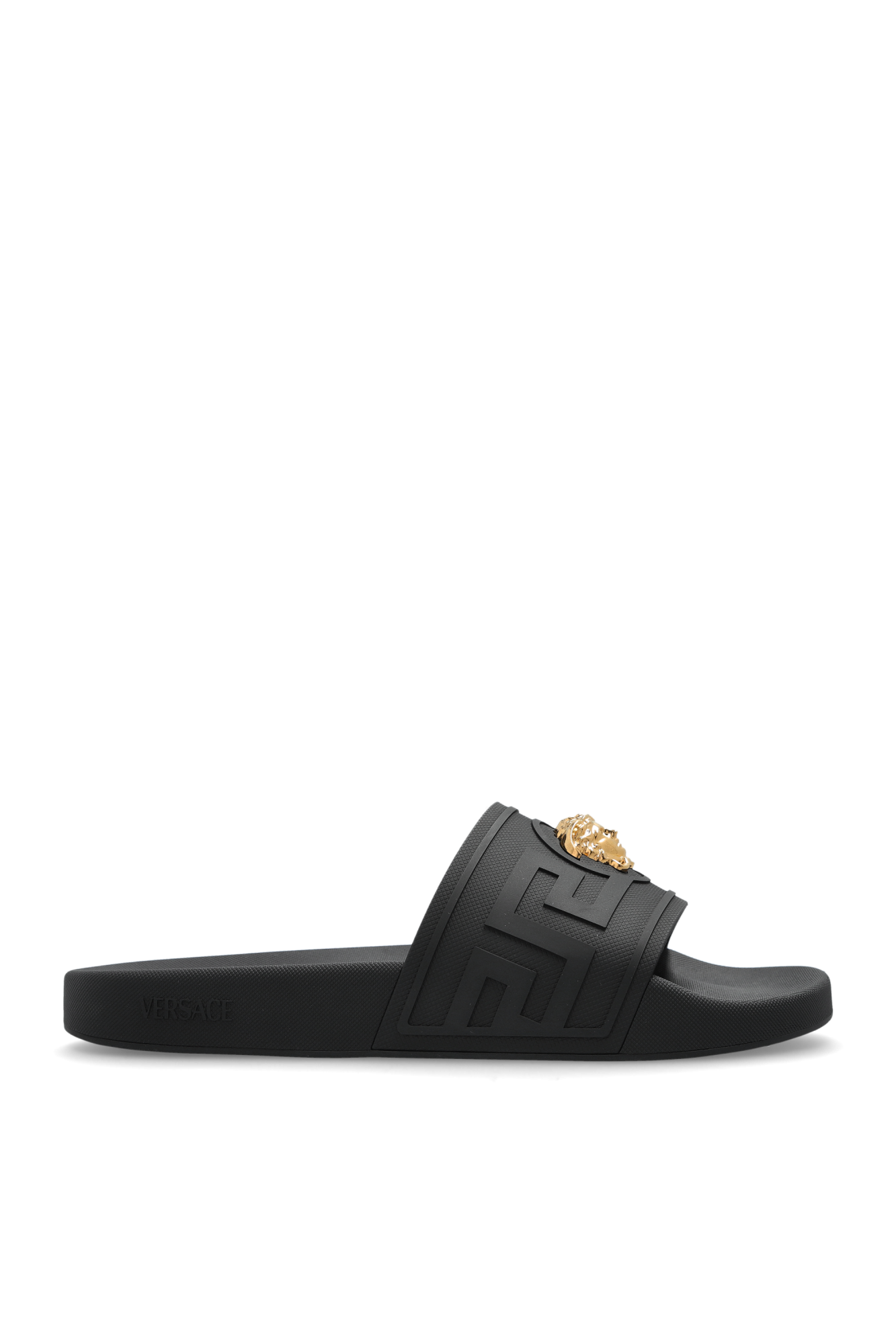 Black Rubber flip-flops Versace - Vitkac AS